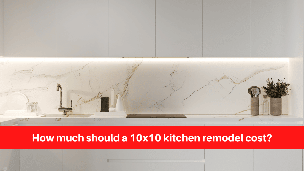 How much should a 10x10 kitchen remodel cost?