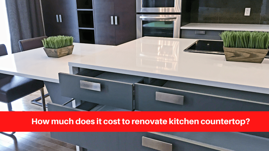How much does it cost to renovate kitchen countertop