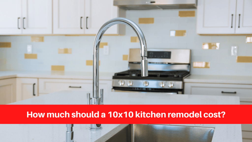 How much should a 10x10 kitchen remodel cost