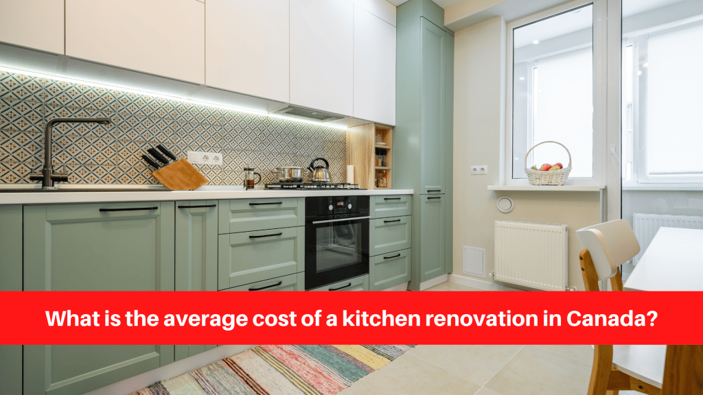 What is the average cost of a kitchen renovation in Canada
